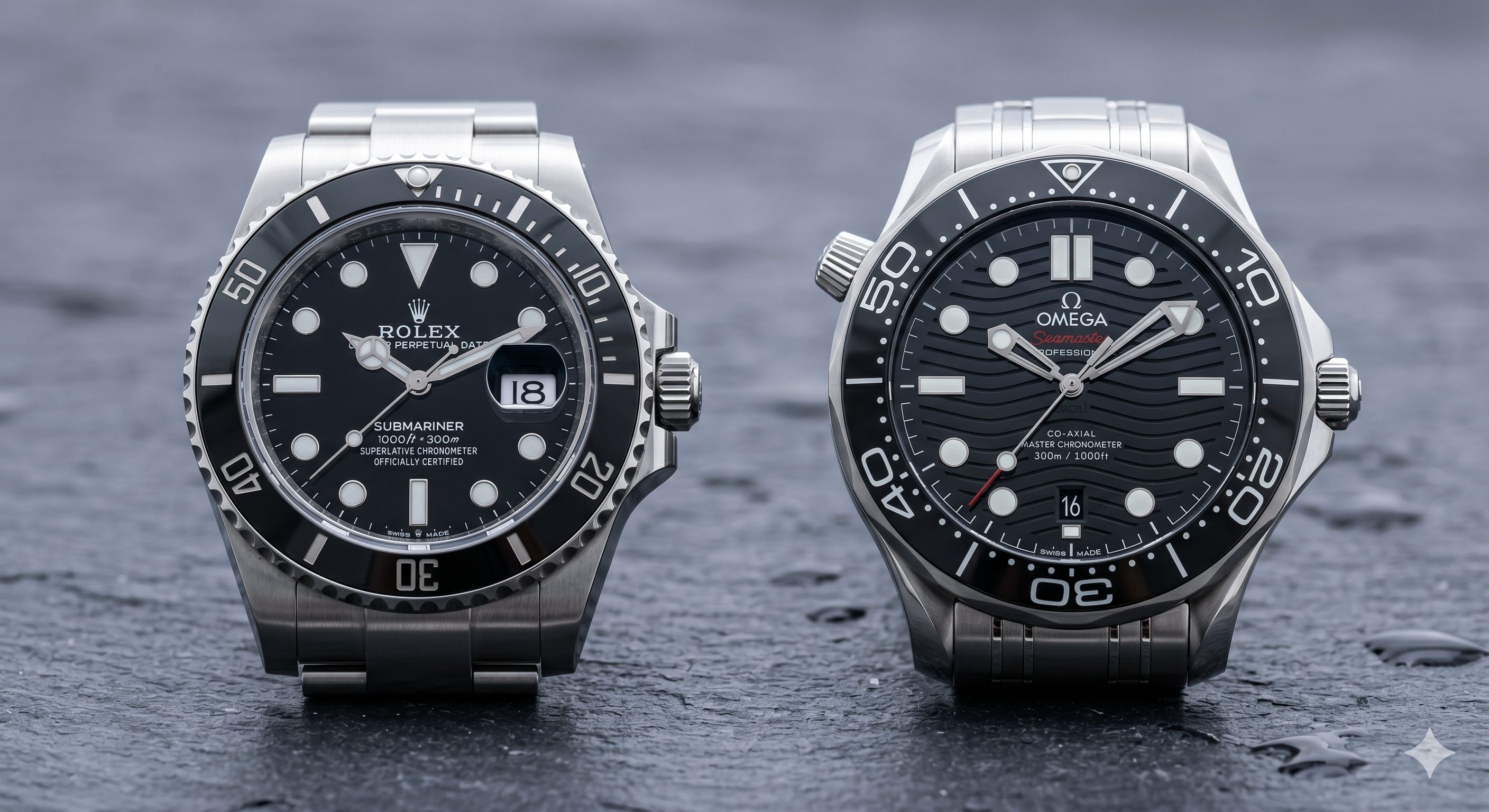 Image of Rolex Submariner vs. Omega Seamaster: İki İkonik Dalgıç Saatinin Karşılaştırılması
